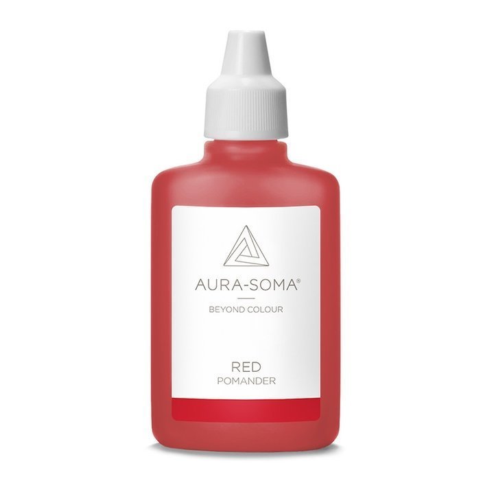 P04 - Rot/Red - Energie, Schutz im Alltag, Erdung 25 ml - Aura-Soma® Pomander