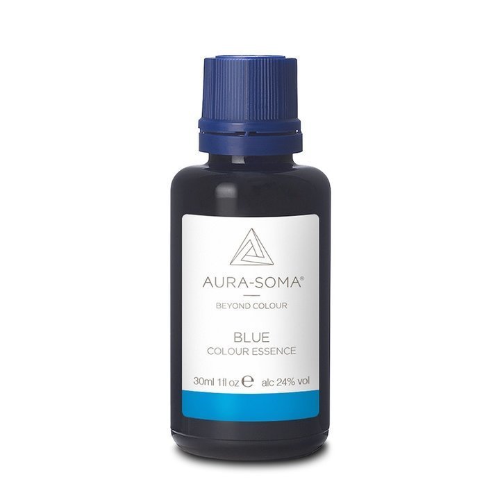 Blau - Bringt Ruhe und Ausgeglichenheit 30 ml - Aura-Soma® Farbessenz