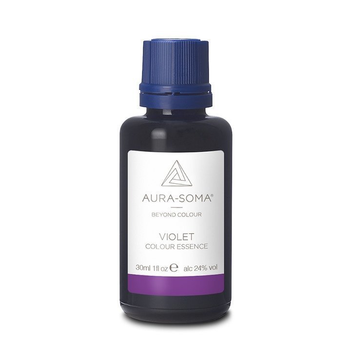 Violett - Fördert den 'Dienst' an der Welt, bringt Heilung und Transformation. 30 ml - Aura-Soma® Farbessenz