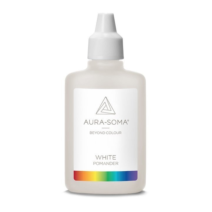 P01 - Weiss/White - Reinigung, Klarheit, Schutz 25 ml - Aura-Soma® Pomander -