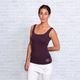 Bambus Top in aubergine - XS - B8276 The Spirit of OM