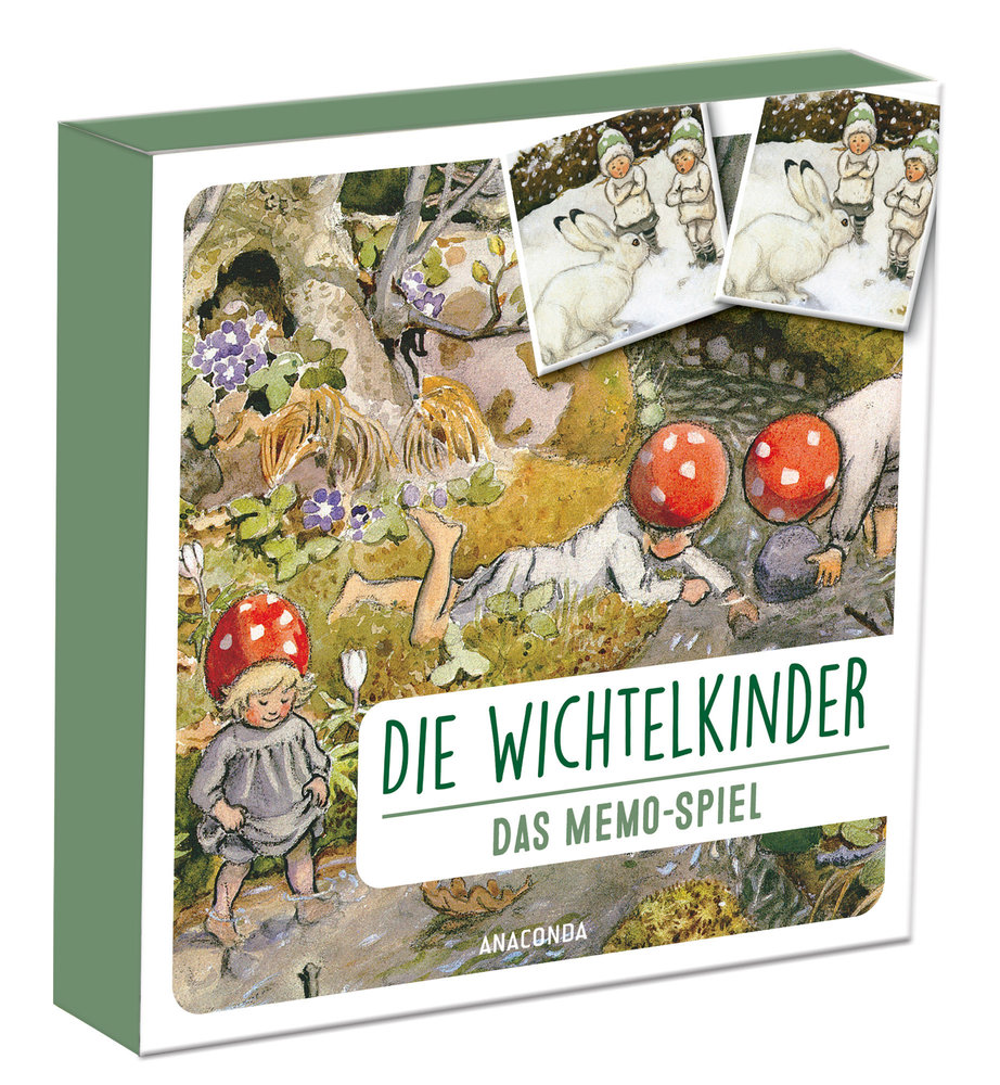 Die Wichtelkinder - Memospiel mit 40 Karten -