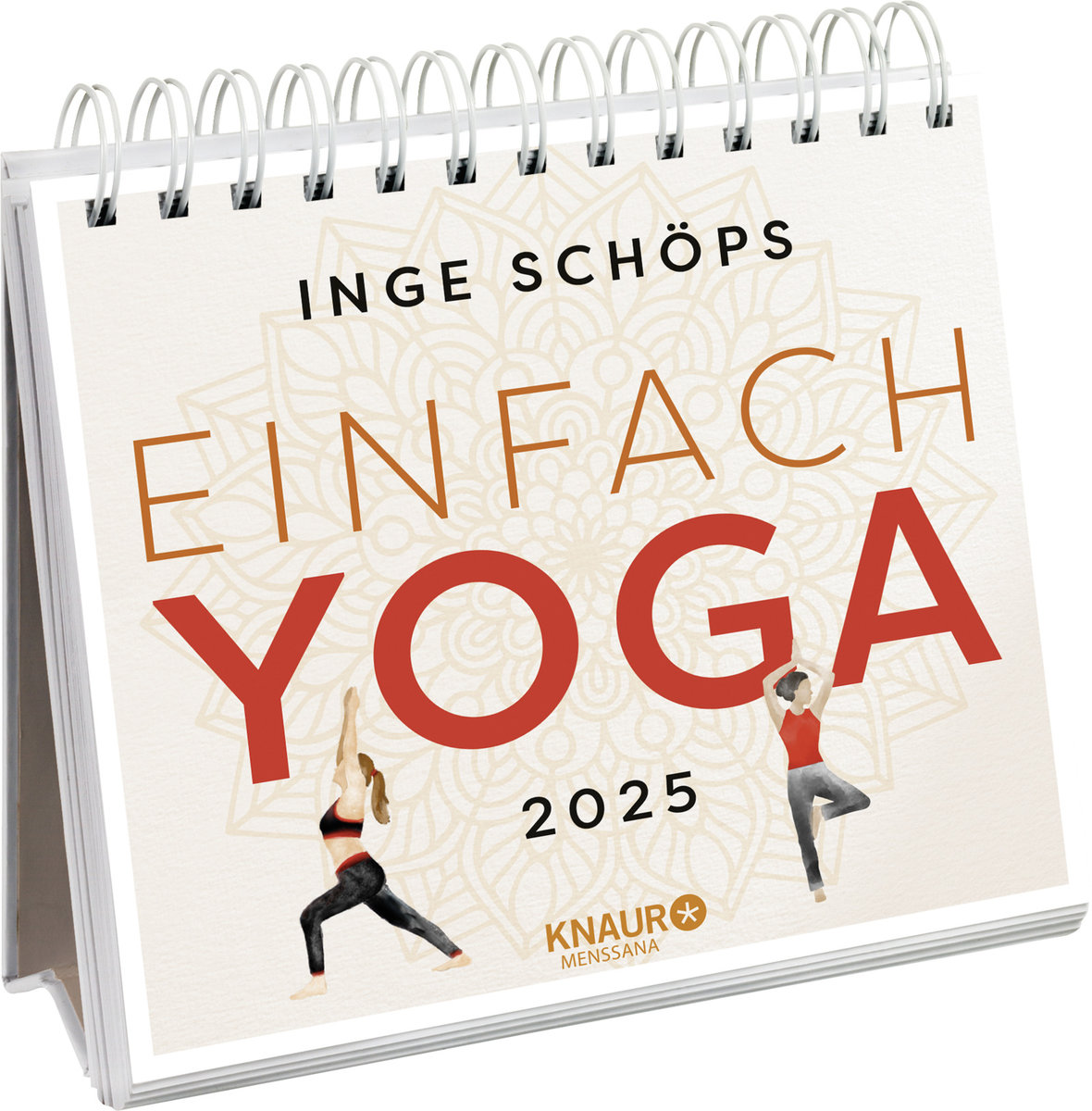 Wochenkalender 2025: Einfach Yoga