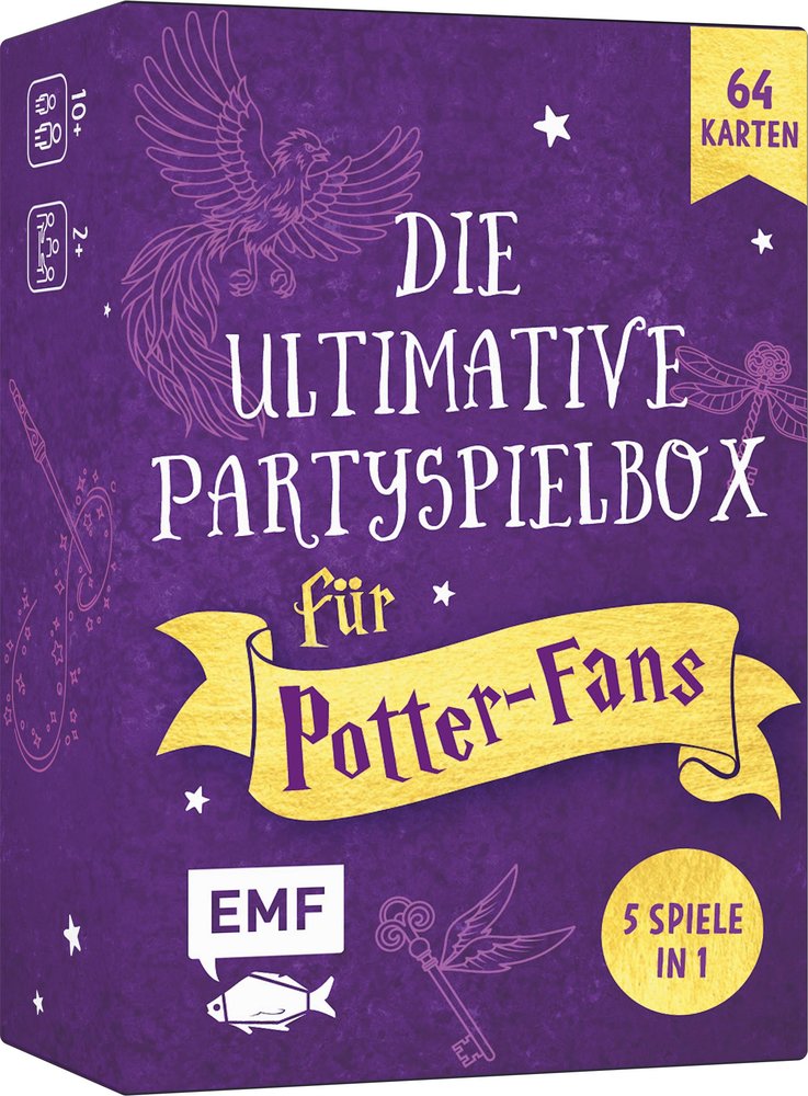 Kartenspiel: Die ultimative Partyspielbox für Harry Potter-Fans