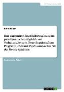 Eine explorative Einzelfallbetrachtung im paradigmatischen Abgleich von Verhaltenstherapie, Neurolinguistischem Programmieren und Psychoanalyse am Fall des Messie-Syndroms