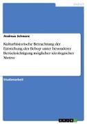 Kulturhistorische Betrachtung der Entstehung des Bebop unter besonderer Berücksichtigung möglicher ideologischer Motive