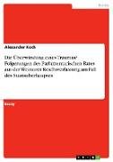 Die Überwindung eines Traumas? Folgerungen des Parlamentarischen Rates aus der Weimarer Reichsverfassung am Fall des Staatsoberhauptes