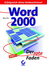 Word 2000. Der rote Faden