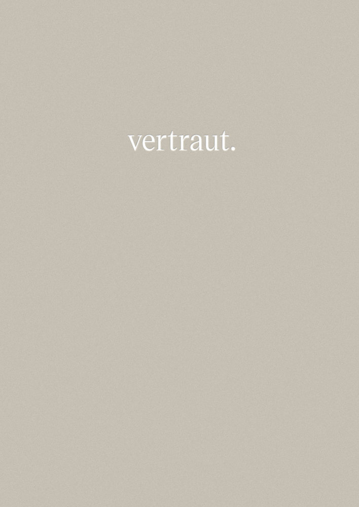 vertraut